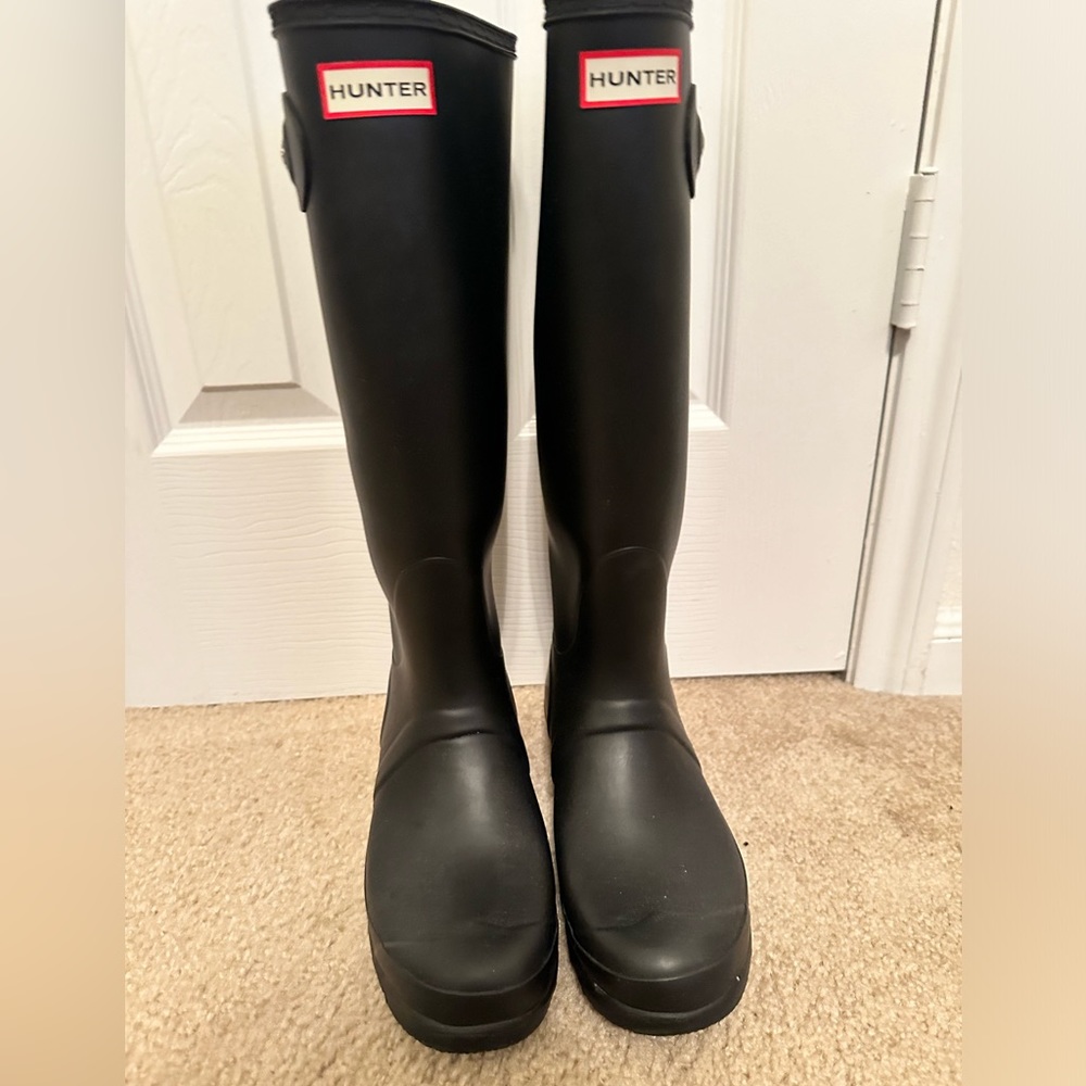 Hunter rain boots